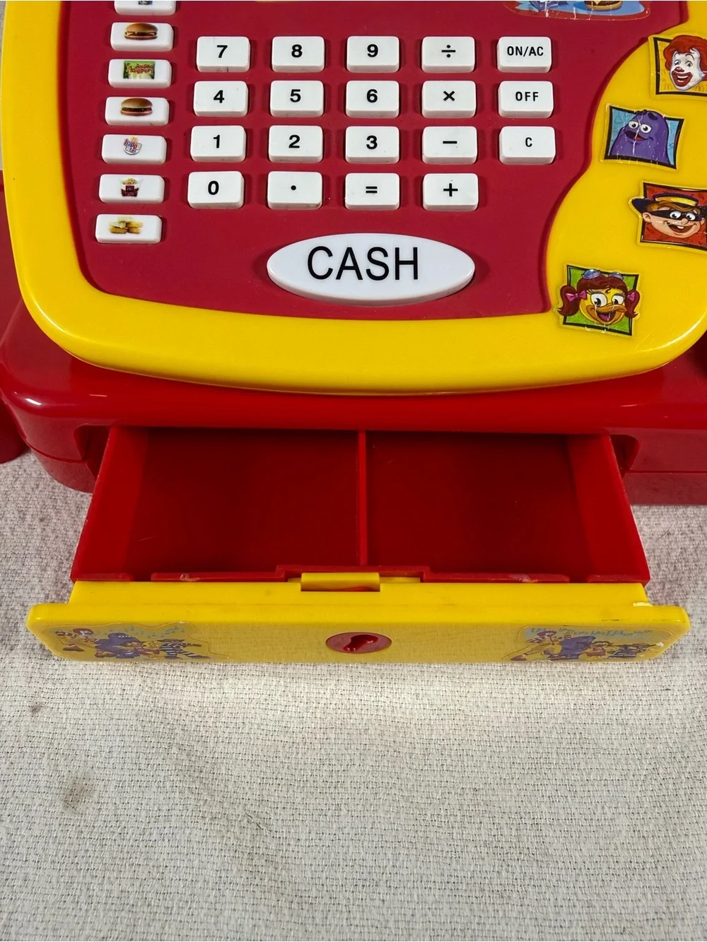 Vintage 2004 McDonald’s Restaurant Kids Play Pretend Cash Register